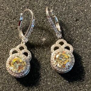 Citrine in sterling silver